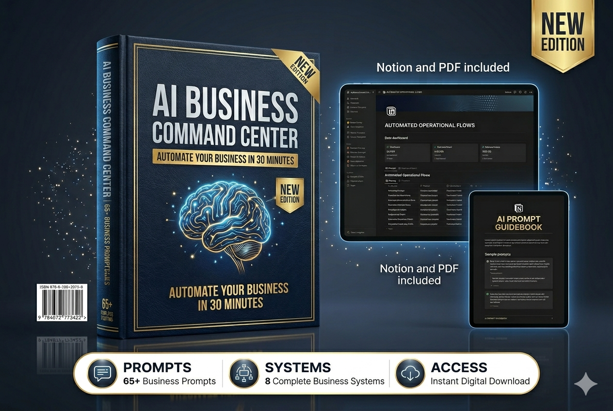 Notion and PDF included preview for AI Business Command Center